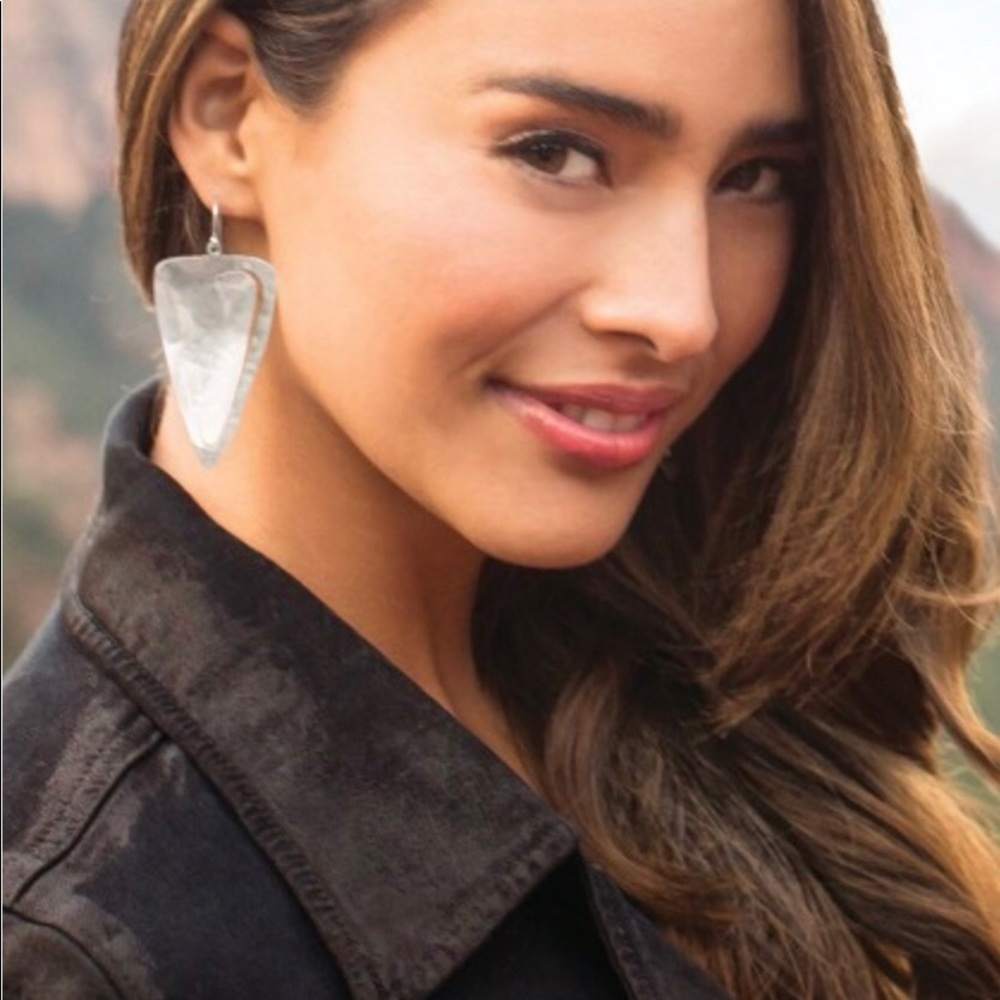 Silpada Make The Cut Drop Earrings